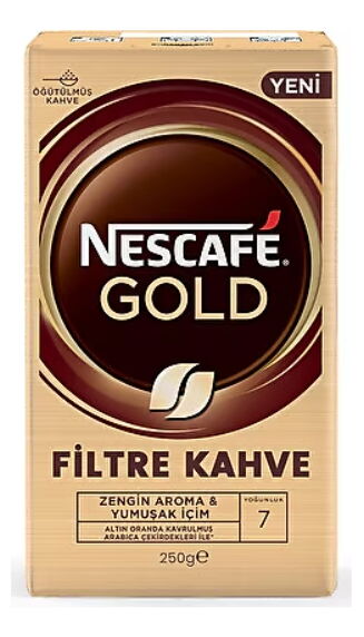 Nescafe Gold Filtre Kahve 250 gr X 1 Adet