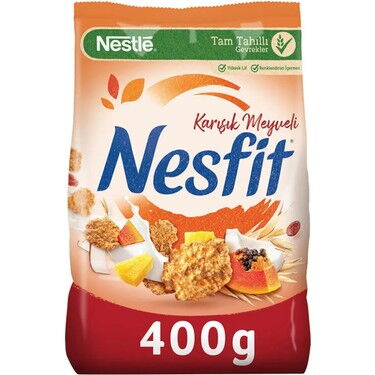 Nestle Nesfit Meyveli Mısır Gevreği 400 gr X 12 Adet