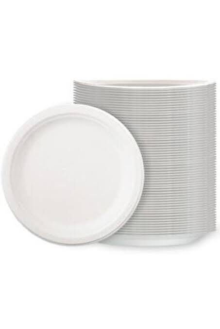 Köpük Tabak 22 cm 100'lü X 1 Adet