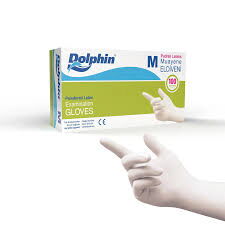 Beybi-Dolphin Muayene Eldiveni Pudralı M Beden X 1 Adet