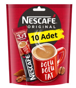Nescafe 3ü1 Arada 17,5 gr 10'lu Paket X 1 Adet