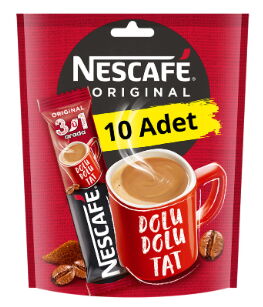 Nescafe 3ü1 Arada 17,7 gr 10'lu Paket X 1 Adet