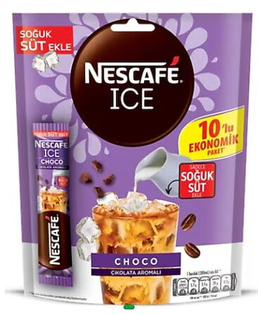 Nescafe 3ü1 Arada İce 10,5 gr 10'lu Paket X 1 Adet