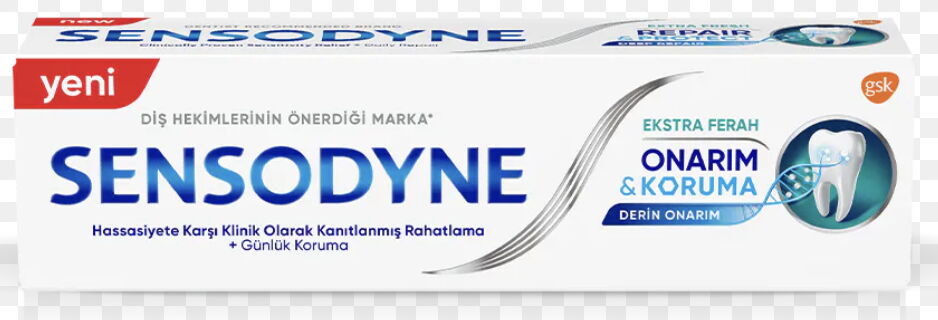 Sensodyne Ekstra Ferah Diş Macunu 50 ml X 12 Adet