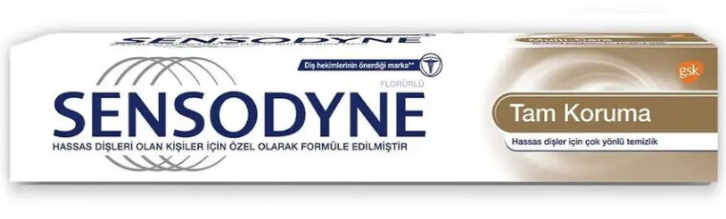 Sensodyne Tam Koruma Diş Macunu 75 ml X 12 Adet