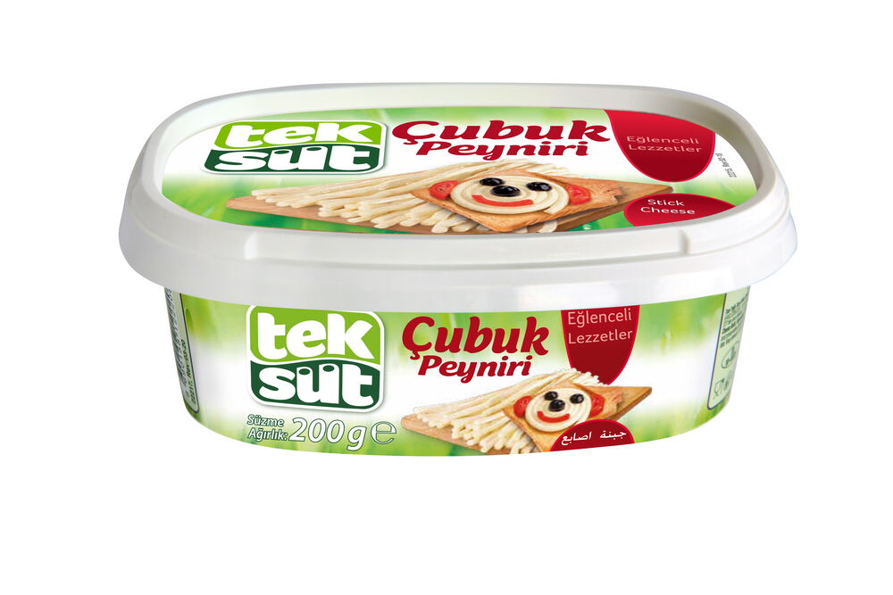 Teksüt Çubuk Peynir 200 gr X 3 Adet