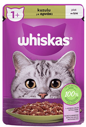 Whiskas Pouch Kuzu 85 gr X 28 Adet